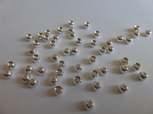 Tungsten Silver Bead 3,3 mm